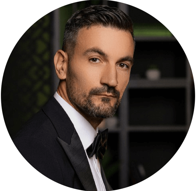 Dumitru Culiuc, founder of Image Studio, professional portrait representing creative production agency