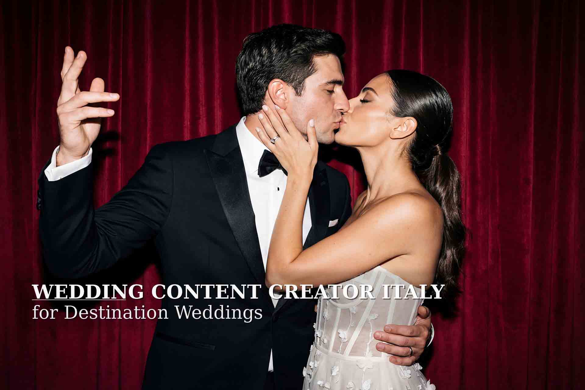 Wedding Content Creator Italy for Destination Weddings