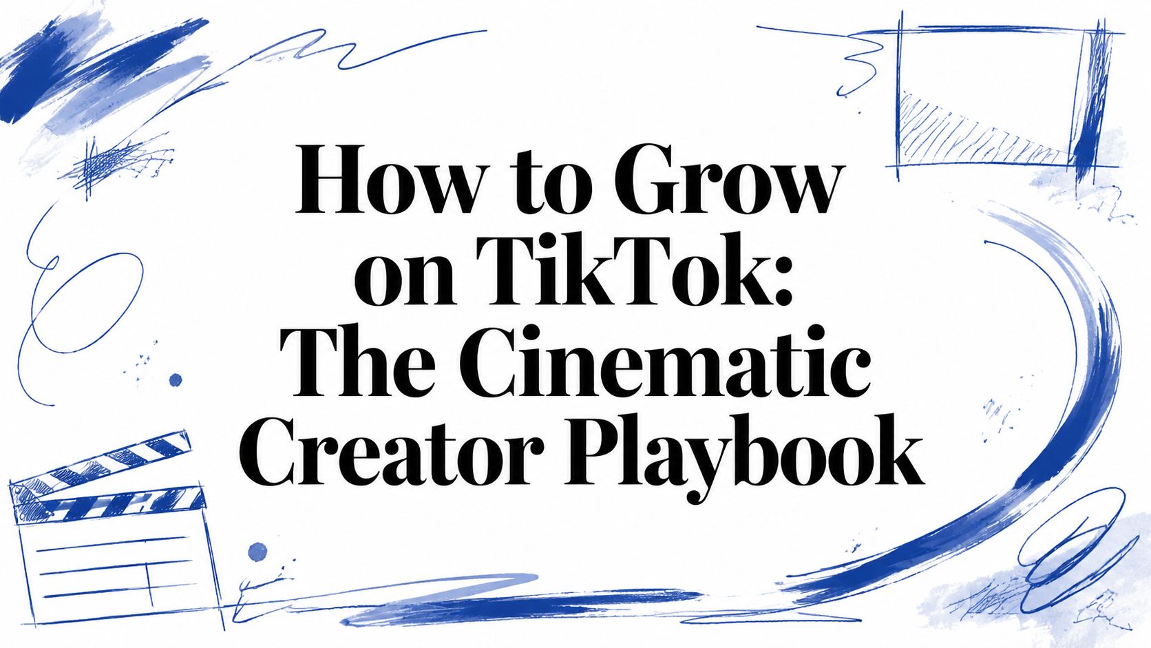How to Grow on TikTok: The Cinematic Creator Playbook
