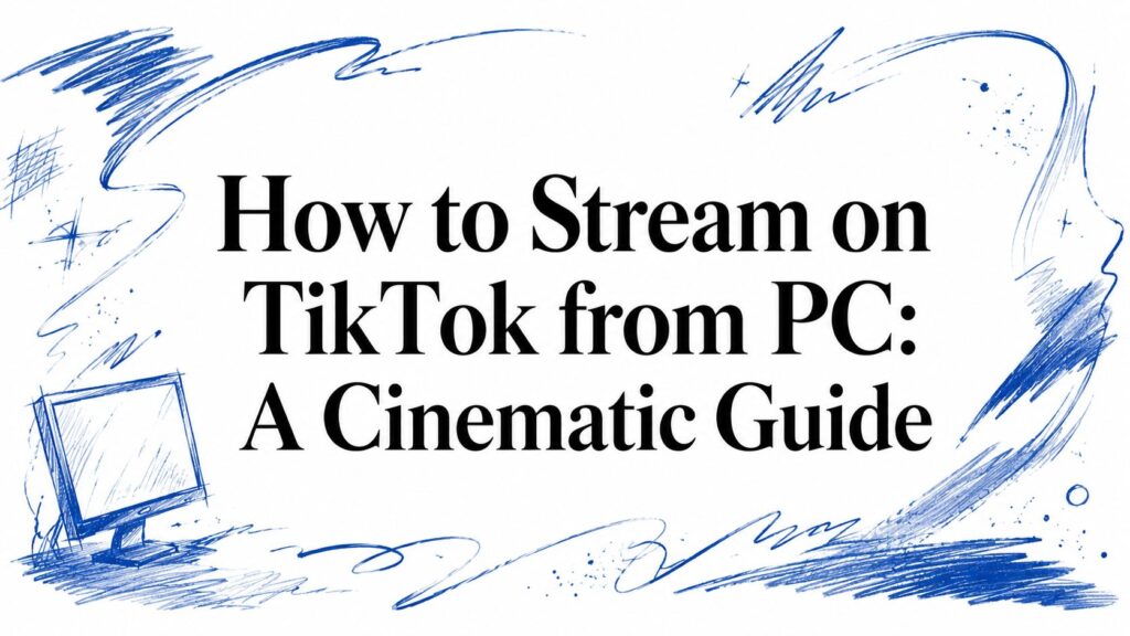 How to Stream on TikTok from PC: A Cinematic Guide
