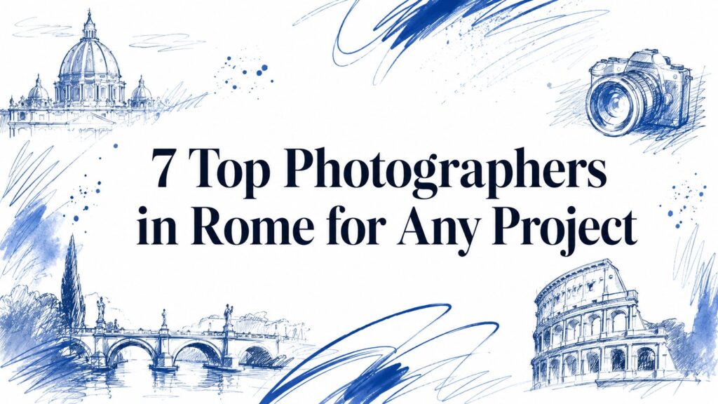 7 Top Photographers in Rome for Any Project