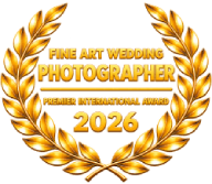 Fine Art Wedding Photographer, Premier International Award 2026