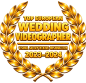 Top European Wedding Potographer Visual Storytelling Distinction 2023-2024