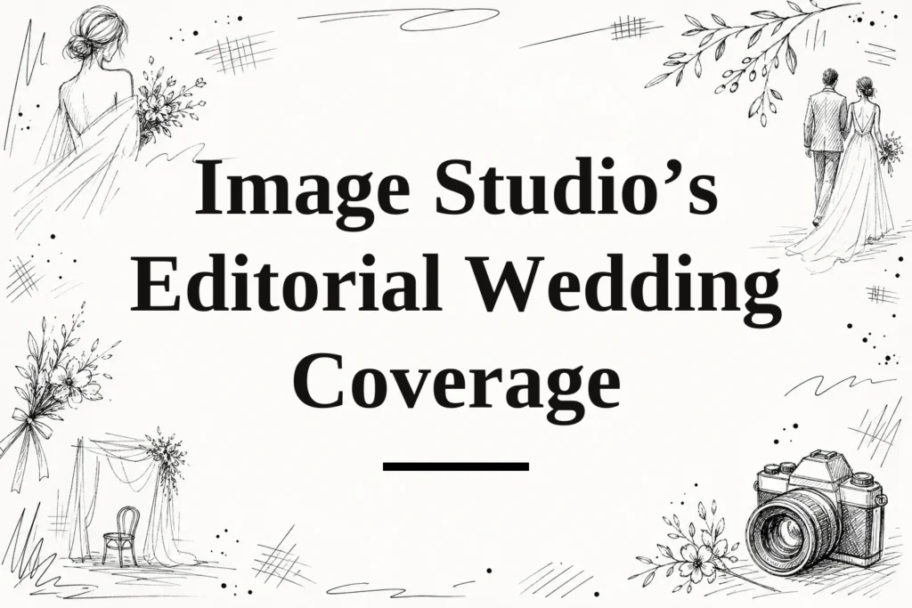How Image Studio approaches editorial wedding coverage