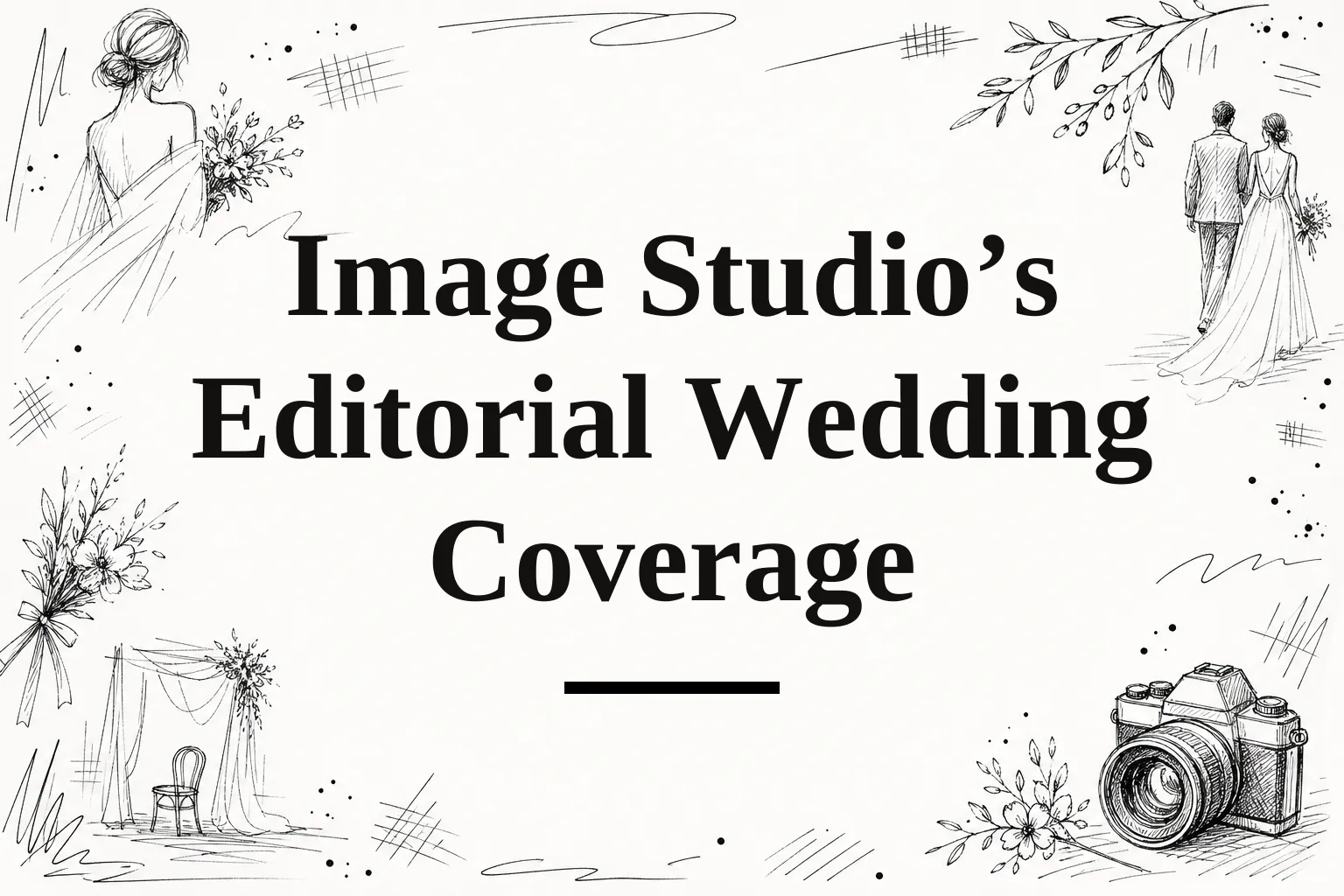 How Image Studio approaches editorial wedding coverage