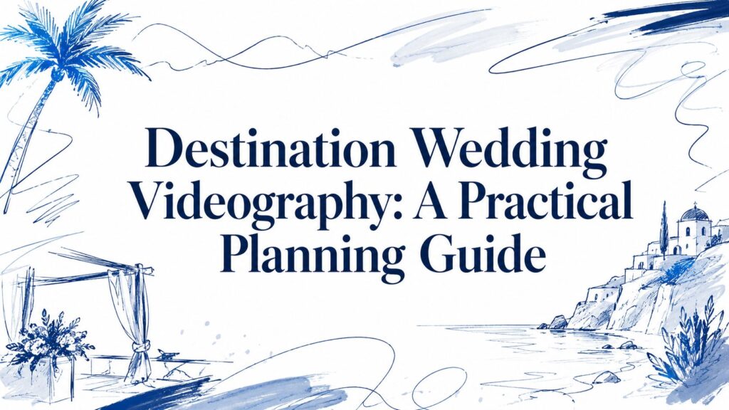 Destination Wedding Videography: A Practical Planning Guide