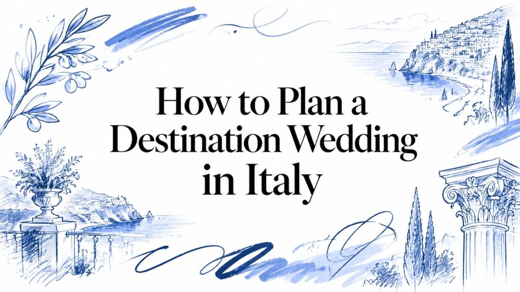 How to Plan a Destination Wedding in Italy