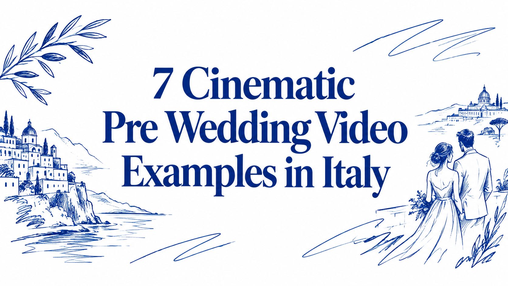 7 Cinematic Pre Wedding Video Examples in Italy