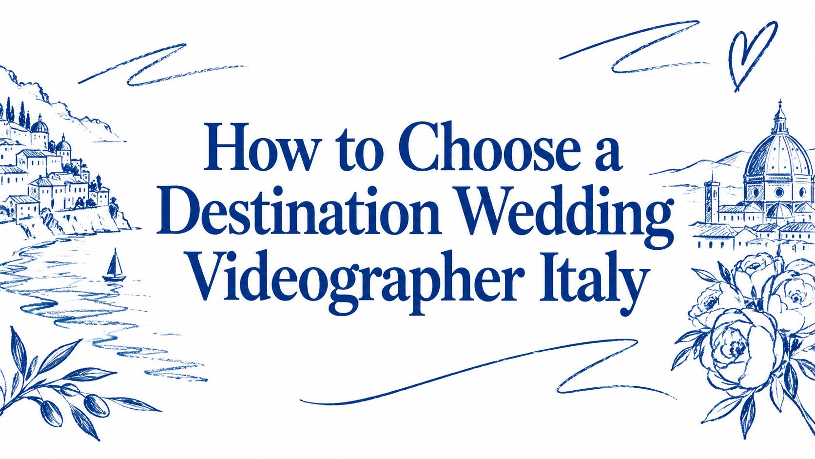 How to Choose a Destination Wedding Videographer Italy