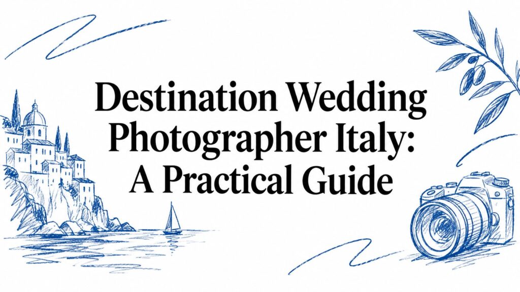 Destination Wedding Photographer Italy: A Practical Guide