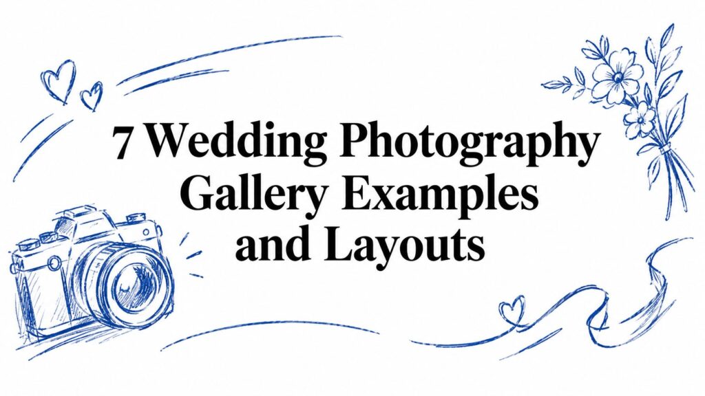 7 Wedding Photography Gallery Examples and Layouts