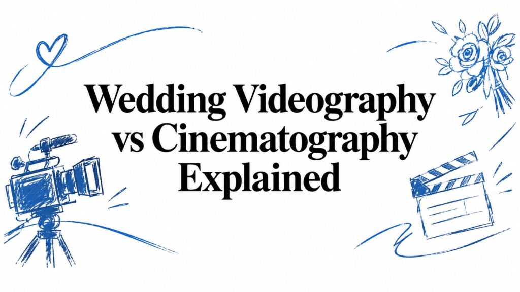 Wedding Videography vs Cinematography Explained